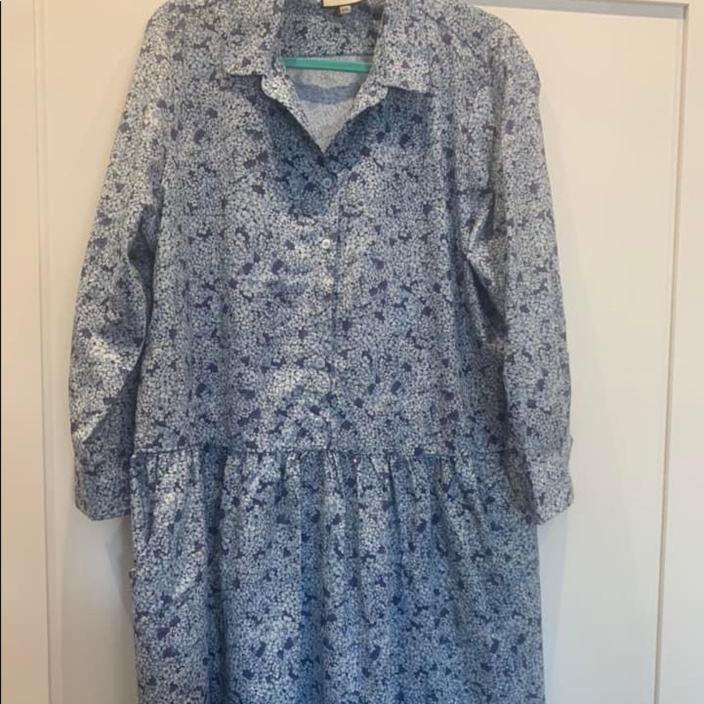 Tuckernuck Hydrangea Hayes Dress XXL.